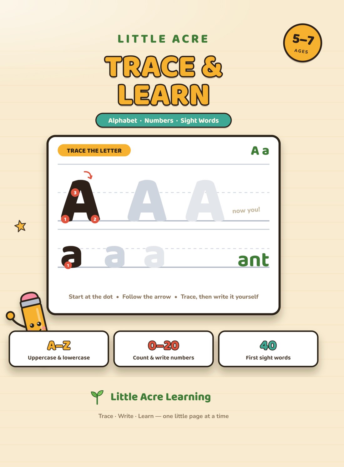 Little Acre Trace & Learn