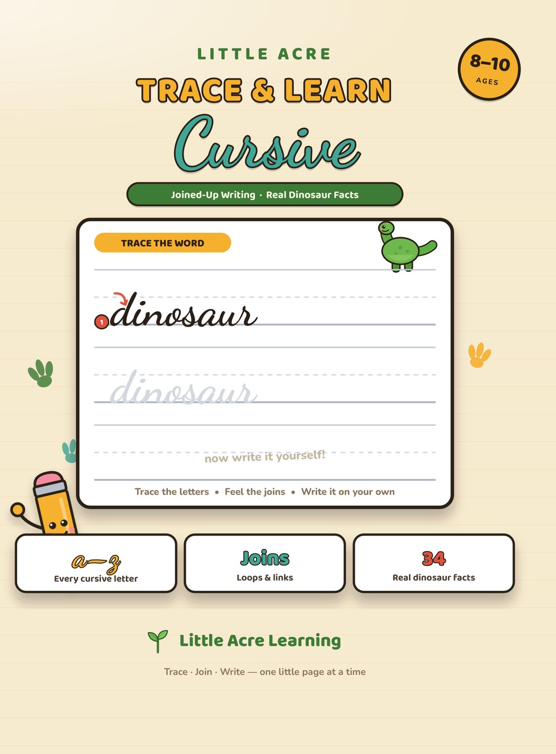 Little Acre Trace & Learn Cursive